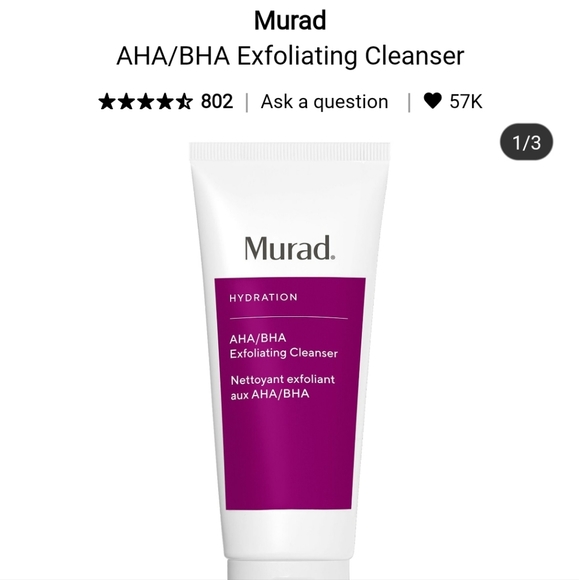 Sephora Other - NIB MURAD AHA / BHA EXFOLIATING CLEANSER